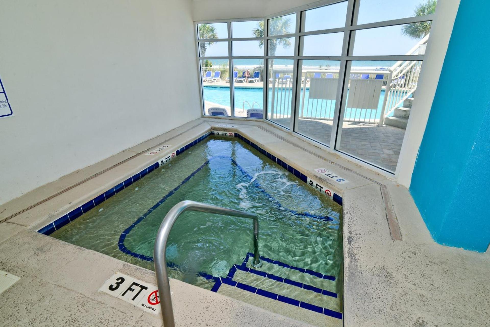 מירטל ביץ' Oceanfront Top Location Modern Resort Lazy River Huge Pool Oasis מראה חיצוני תמונה