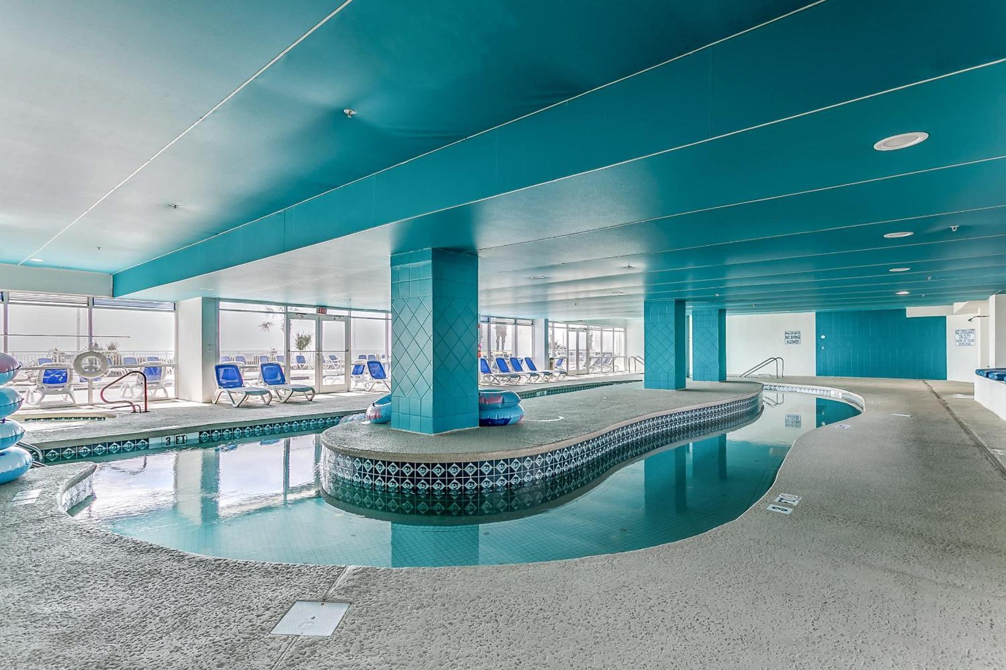 מירטל ביץ' Oceanfront Top Location Modern Resort Lazy River Huge Pool Oasis מראה חיצוני תמונה