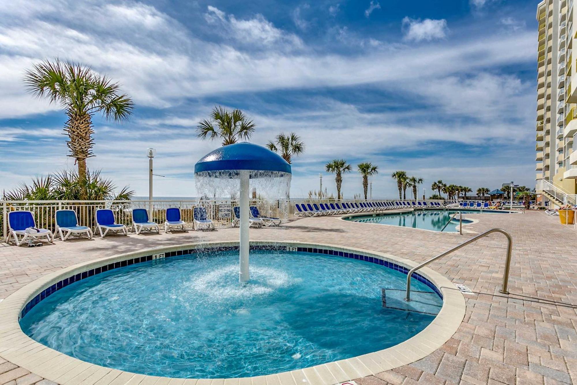 מירטל ביץ' Oceanfront Top Location Modern Resort Lazy River Huge Pool Oasis מראה חיצוני תמונה